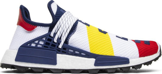 נעלי סניקרס Pharrell x Billionaire Boys Club x NMD Human Race Trail 'BBC' של המותג אדידס בצבע לבן עשויות 