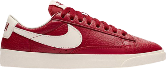 נעלי סניקרס Wmns Blazer Premium Low 'Gym Red' של המותג נייקי בצבע אָדוֹם עשויות 
