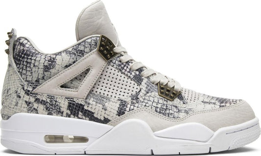 נעלי סניקרס Air Jordan 4 Retro Premium 'Snakeskin' של המותג נייקי בצבע שָׁזוּף עשויות 