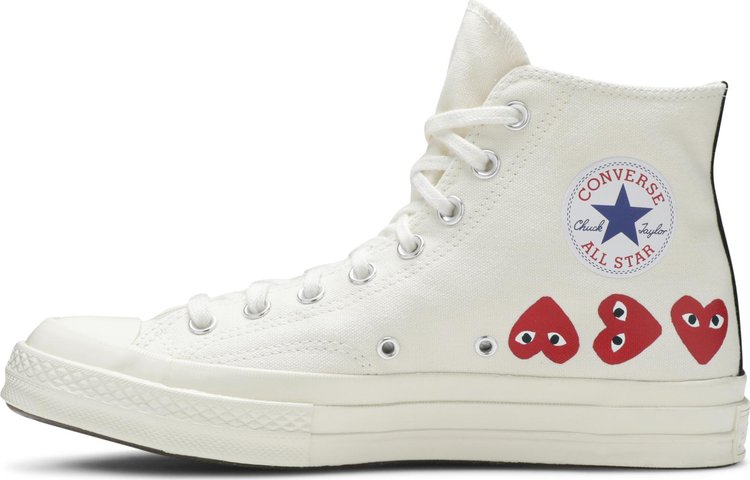 Comme des Garçons Play x Chuck 70 Hi Top Multi Heart