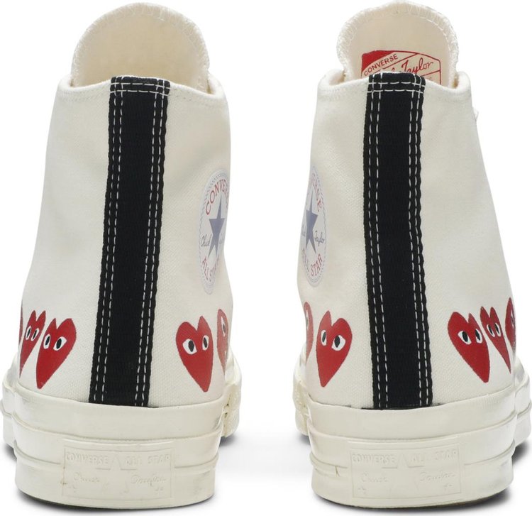 Comme des Garçons Play x Chuck 70 Hi Top Multi Heart