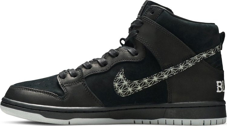 Black Bar x SB Zoom Dunk High Pro 'Black'