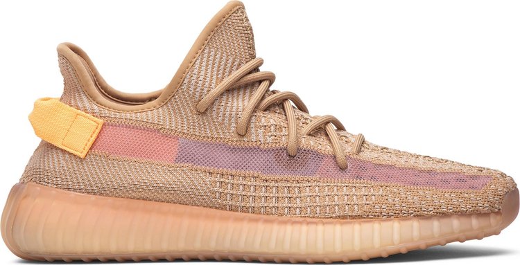 נעלי סניקרס Yeezy Boost 350 V2 'Clay' של המותג אדידס בצבע שָׁזוּף עשויות ניילון פוליאסטר Primeknit