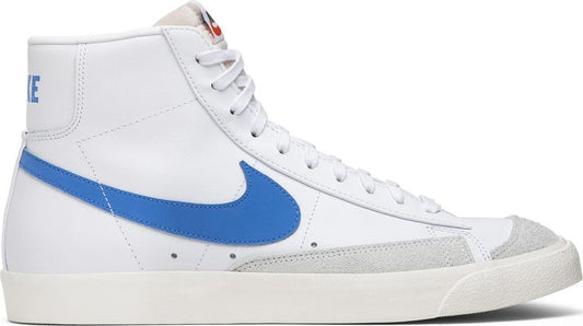 נעלי סניקרס Blazer Mid '77 Vintage 'Pacific Blue' של המותג נייקי בצבע כְּחוֹל עשויות 