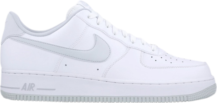 נעלי סניקרס Air Force 1 Low 'White Pure Platinum' של המותג נייקי בצבע לבן עשויות 