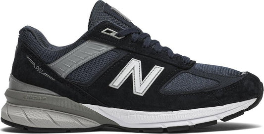 נעלי סניקרס Junya Watanabe Man x 990v5 Made In USA 'Navy' של המותג ניו באלאנס בצבע כְּחוֹל עשויות טֶקסטִיל
