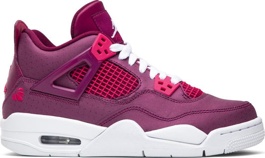 נעלי סניקרס Air Jordan 4 Retro GS 'For The Love Of The Game' של המותג נייקי בצבע סָגוֹל עשויות 