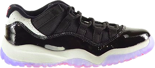 נעלי סניקרס Jordan 11 Retro Low BP 'Infrared 23' של המותג נייקי בצבע שָׁחוֹר עשויות 