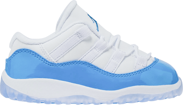 נעלי סניקרס Air Jordan 11 Retro Low TD 'UNC' של המותג נייקי בצבע כְּחוֹל עשויות 