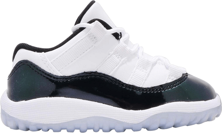 נעלי סניקרס Air Jordan 11 Retro Low TD 'Emerald' של המותג נייקי בצבע לבן עשויות 