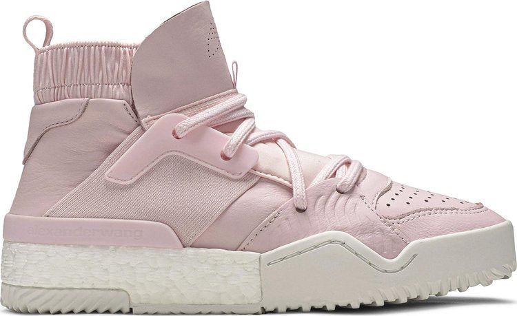 נעלי סניקרס Alexander Wang x Bball 'Clear Pink' של המותג אדידס בצבע וָרוֹד עשויות 