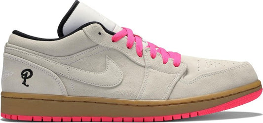 נעלי סניקרס Sneaker Politics x Air Jordan 1 Low 'Block Party' של המותג נייקי בצבע לבן עשויות עוֹר
