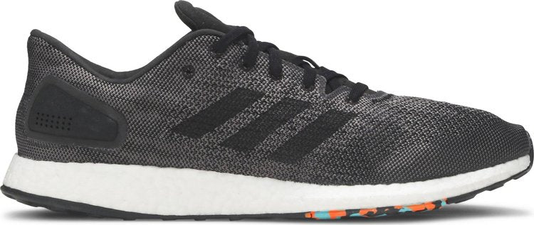 נעלי סניקרס Pureboost DPR 'Core Black' של המותג אדידס בצבע שָׁחוֹר עשויות 