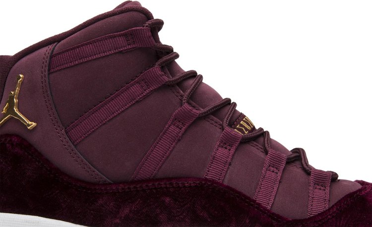 Purple velvet jordans 11 hotsell