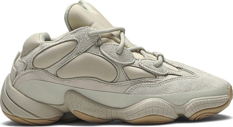 נעלי סניקרס Yeezy 500 'Stone' של המותג אדידס בצבע שָׁזוּף עשויות לַייקרָה