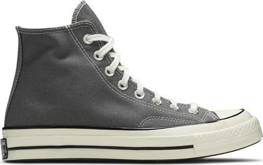 נעלי סניקרס Chuck 70 Hi 'Grey Ivory' של המותג קונברס אולסטאר בצבע אפור עשויות 