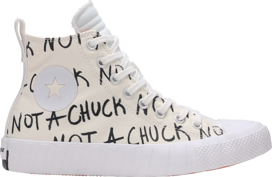 נעלי סניקרס Chuck 70 Hi 'UNT1TL3D - White' של המותג קונברס אולסטאר בצבע לבן עשויות 