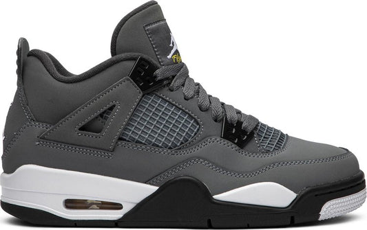 נעלי סניקרס Air Jordan 4 Retro GS 'Cool Grey' 2019 של המותג נייקי בצבע אפור עשויות 