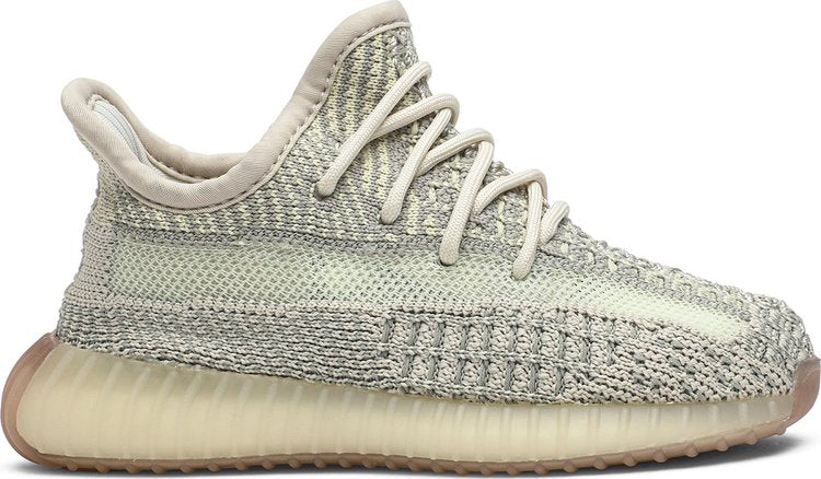 נעלי סניקרס Yeezy Boost 350 V2 Infant 'Citrin Non-Reflective' של המותג אדידס בצבע שָׁזוּף עשויות ניילון פוליאסטר Primeknit