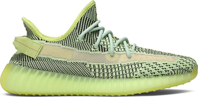 נעלי סניקרס Yeezy Boost 350 V2 'Yeezreel Non-Reflective' של המותג אדידס בצבע ירוק עשויות ניילון פוליאסטר Primeknit