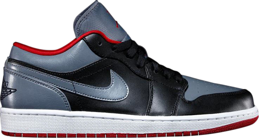 נעלי סניקרס Air Jordan 1 Retro Low 'Cool Grey' של המותג נייקי בצבע אפור עשויות עוֹר