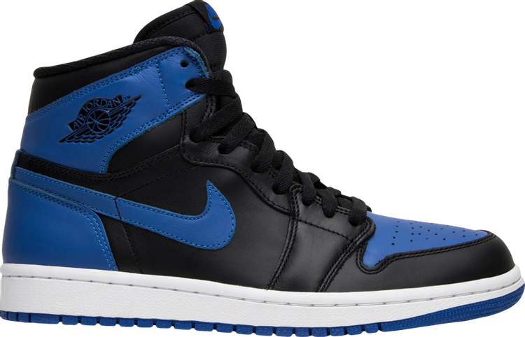 נעלי סניקרס Air Jordan 1 Retro High OG 'Royal' 2013 Sample של המותג נייקי בצבע שָׁחוֹר עשויות 