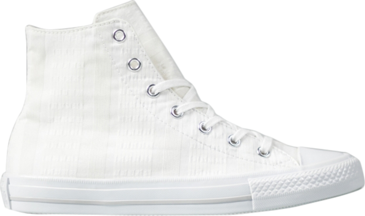 נעלי סניקרס Wmns Chuck Taylor All Star Gemma Hi 'Mono White' של המותג קונברס אולסטאר בצבע לבן עשויות 