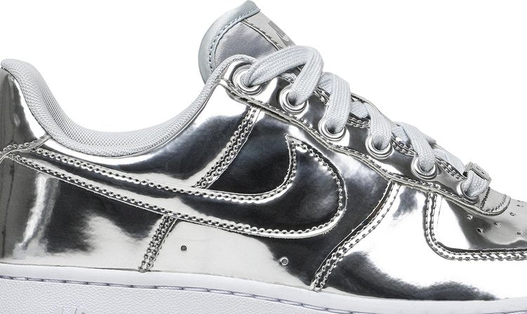 Wmns Air Force 1 SP Liquid Metal-Chrome