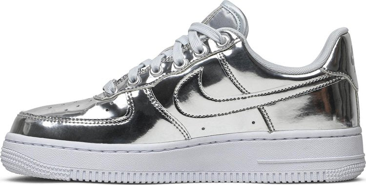 Wmns Air Force 1 SP Liquid Metal-Chrome