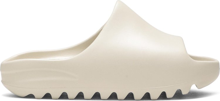 נעלי סניקרס Yeezy Slides Kids 'Bone' של המותג אדידס בצבע לבן עשויות קצף מסוג EVA (פולימר)