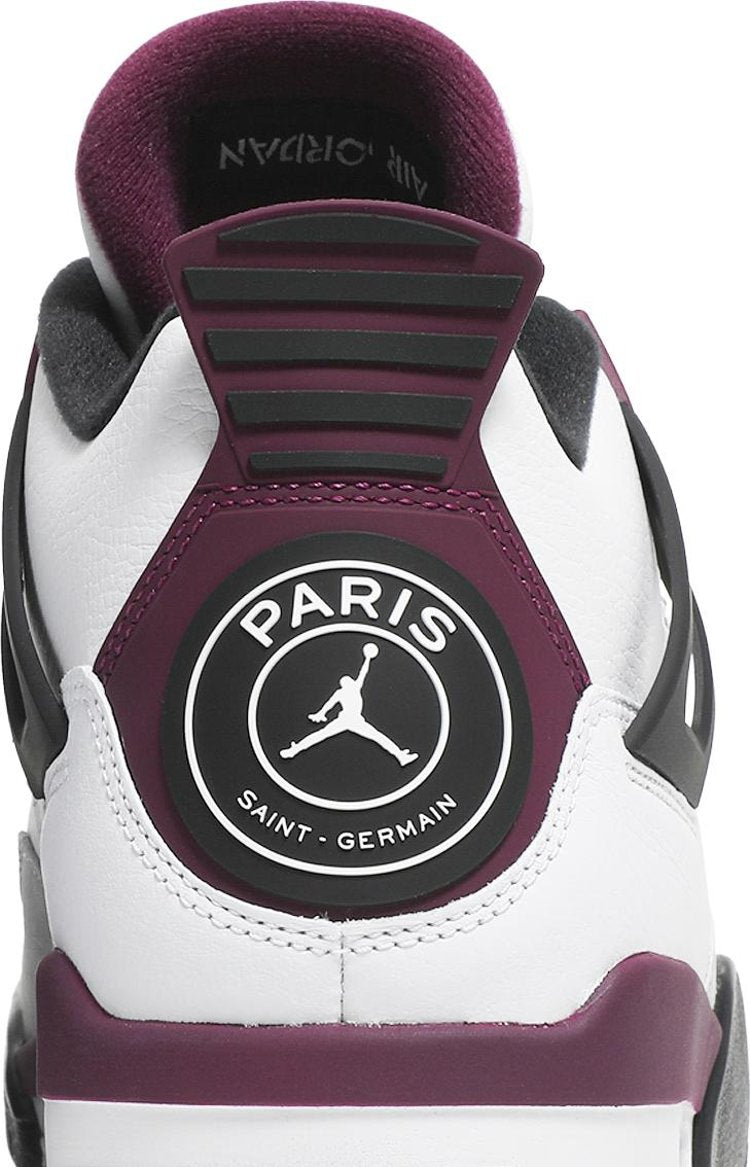 Paris Saint-Germain x Air Jordan 4 Retro 'Bordeaux'