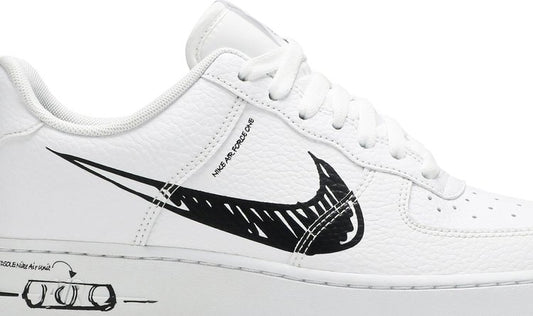 Air Force 1 Low 'Sketch - Black'