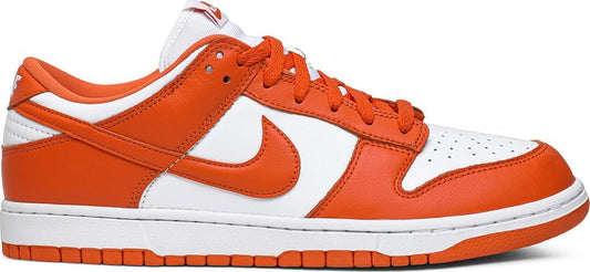 נעלי סניקרס Dunk Low Retro SP 'Syracuse' של המותג נייקי בצבע כתום עשויות עוֹר