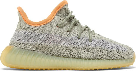 נעלי סניקרס Yeezy Boost 350 V2 Infant 'Desert Sage' של המותג אדידס בצבע ירוק עשויות ניילון פוליאסטר Primeknit