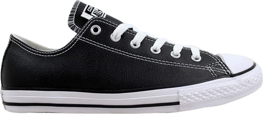 נעלי סניקרס Chuck Taylor All Star Ox 'Black White' של המותג קונברס אולסטאר בצבע שָׁחוֹר עשויות 