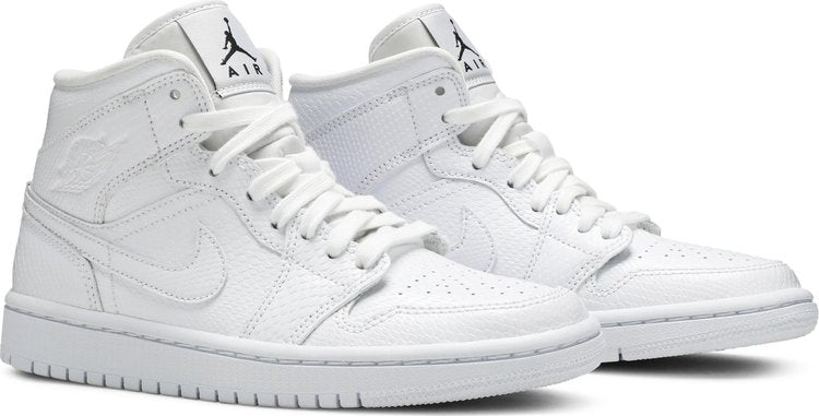 Wmns Air Jordan 1 Mid 'White Snakeskin'