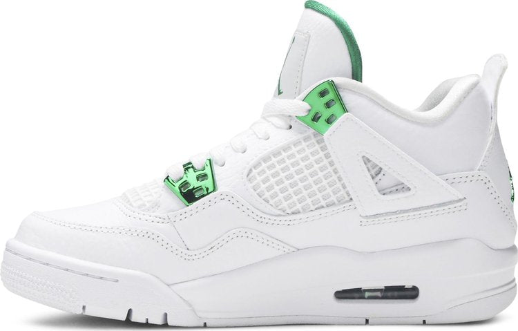 Air Jordan 4 Retro GS 'Green Metallic'