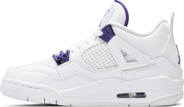 Air Jordan 4 Retro GS 'Purple Metallic'