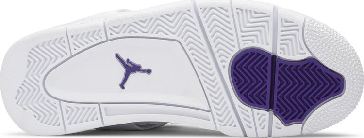 Air Jordan 4 Retro GS 'Purple Metallic'