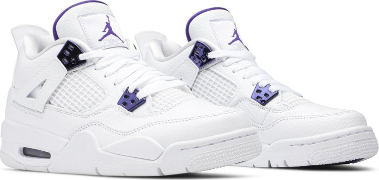 Air Jordan 4 Retro GS 'Purple Metallic'