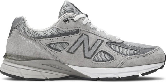 נעלי סניקרס 990v4 Made in USA 'Castlerock' של המותג ניו באלאנס בצבע אפור עשויות 