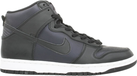 נעלי סניקרס Dunk High Le של המותג נייקי בצבע שָׁחוֹר עשויות 