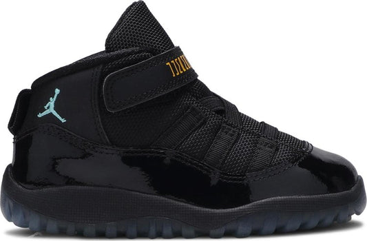 נעלי סניקרס Air Jordan 11 Retro TD 'Gamma' של המותג נייקי בצבע שָׁחוֹר עשויות 