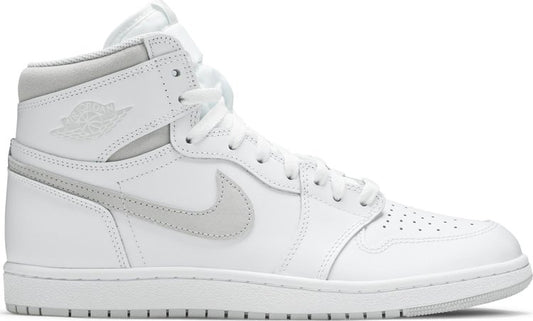 נעלי סניקרס Air Jordan 1 Retro High '85 OG 'Neutral Grey' של המותג נייקי בצבע אפור עשויות עוֹר