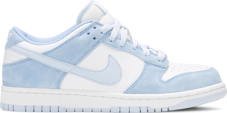 נעלי סניקרס Wmns Dunk Low 'Ice Blue' של המותג נייקי בצבע כְּחוֹל עשויות 