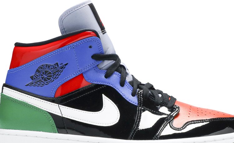 Wmns Air Jordan 1 Mid SE 'Multi Patent'