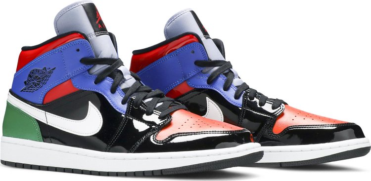 Wmns Air Jordan 1 Mid SE 'Multi Patent'