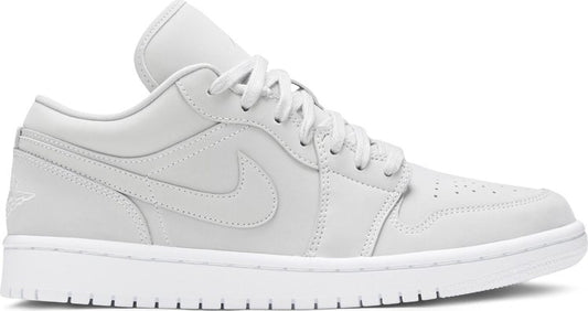 נעלי סניקרס Wmns Air Jordan 1 Low 'Grey Fog' של המותג נייקי בצבע אפור עשויות 