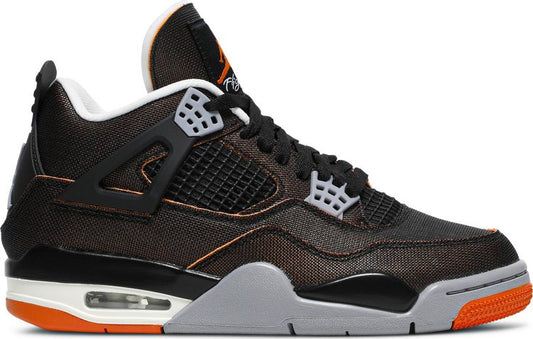 נעלי סניקרס Wmns Air Jordan 4 Retro 'Starfish' של המותג נייקי בצבע כתום עשויות 