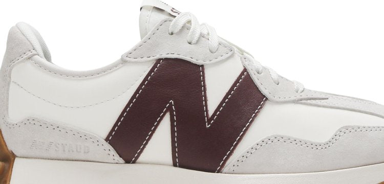 STAUD x Wmns 327 'Grey Burgundy'